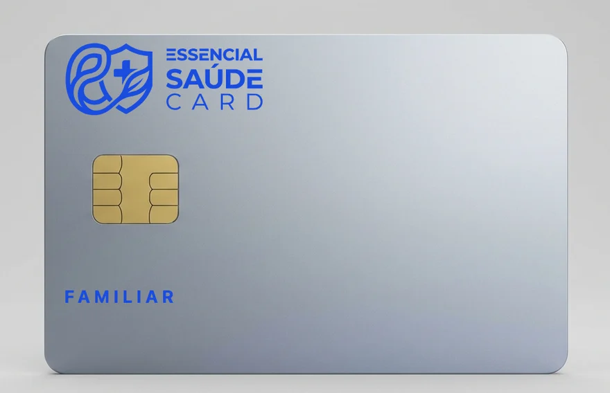 Cartão Essencial Saúde Card, plano 3 vidas ou mais